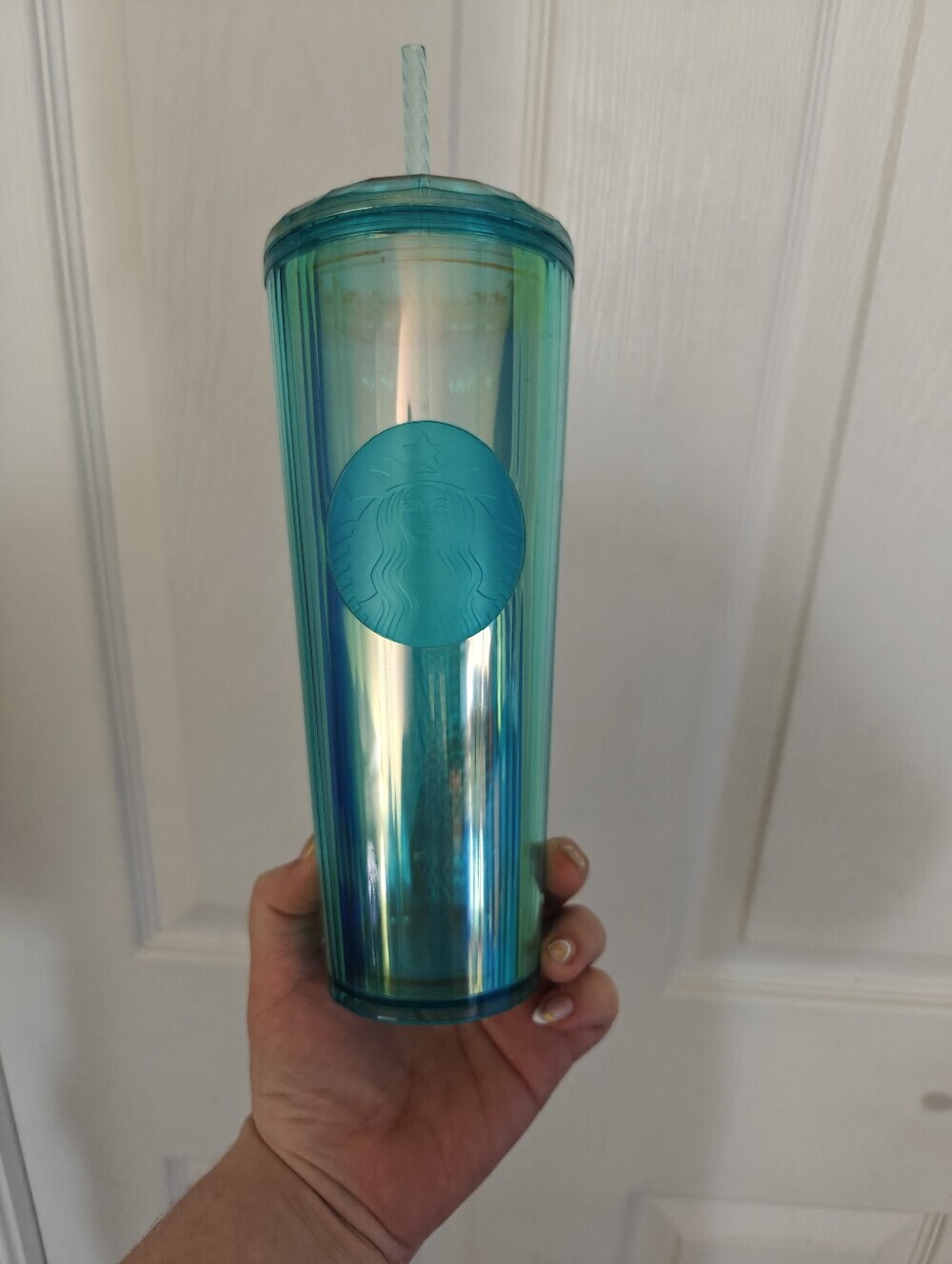 STARBUCKS Blue/Teal Tumbler